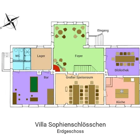 Dom wakacyjny Sophienschloesschen Nahe Berlin - Exklusive Zeit Zwischen 5 Seen Mit Grosser Kueche, Gratis Sauna & 3500qm Garten *